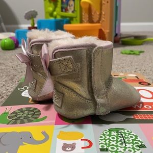 Metallic Ugg Booties